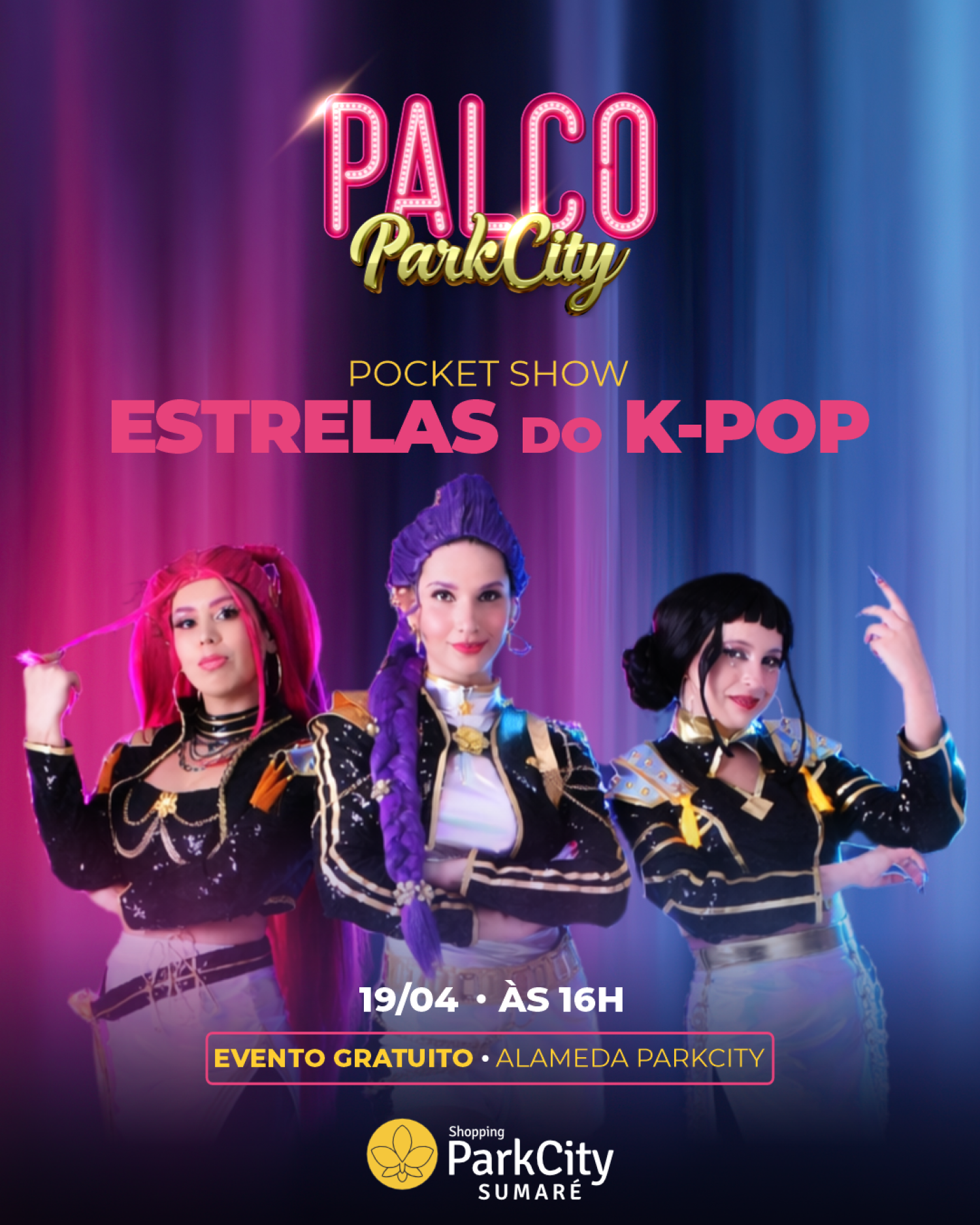 “Estrelas do K-Pop” é atração deste fim de semana no Shopping ParkCity Sumaré