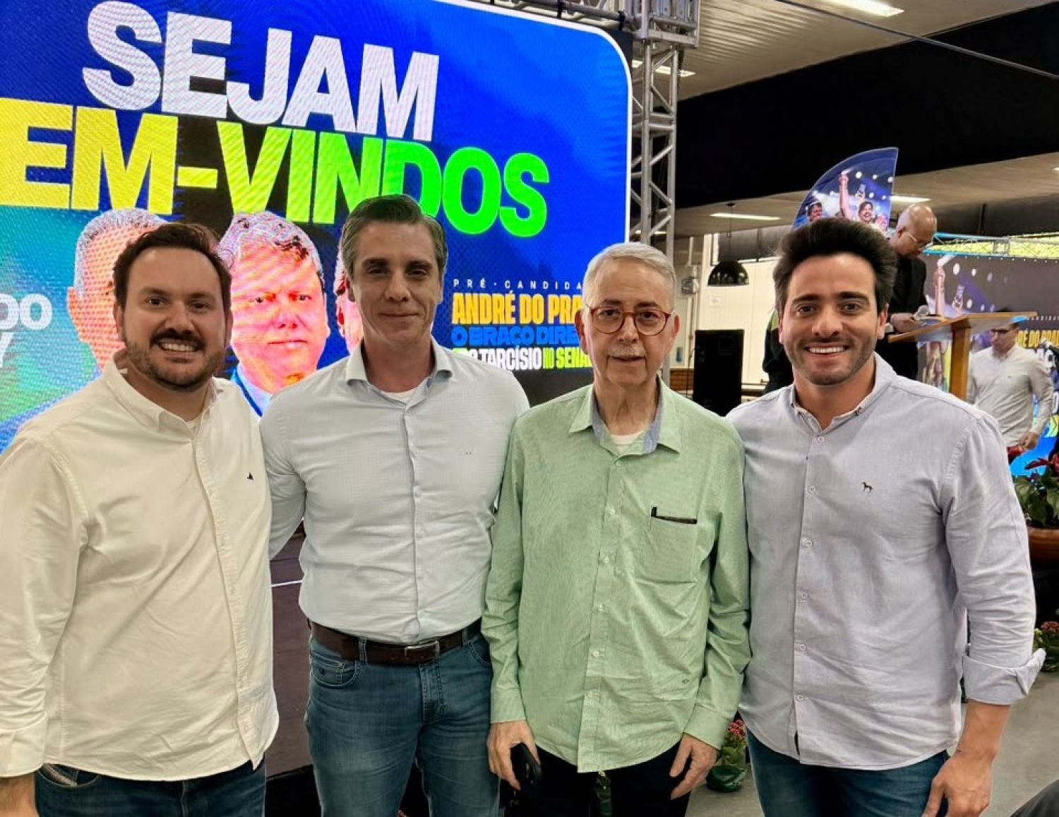 Felipe Sanches e Franco Sardelli ampliam articulação política ao lado de André do Prado