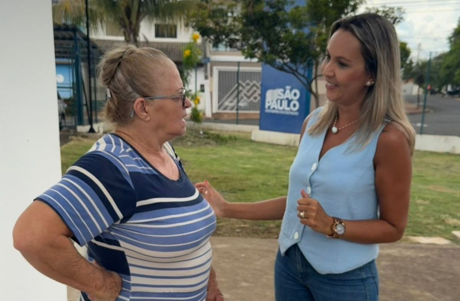 Talitha De Nadai visita UBS do Jardim Boer após demandas sobre atendimento da farmácia