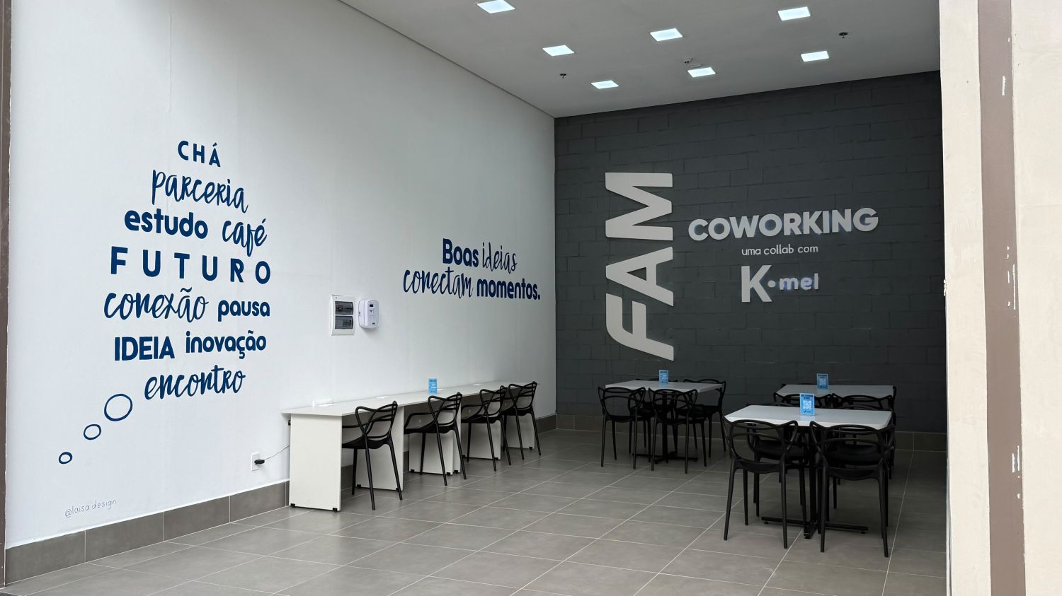 Coworking FAM ganha novo espaço no Americana Shopping
