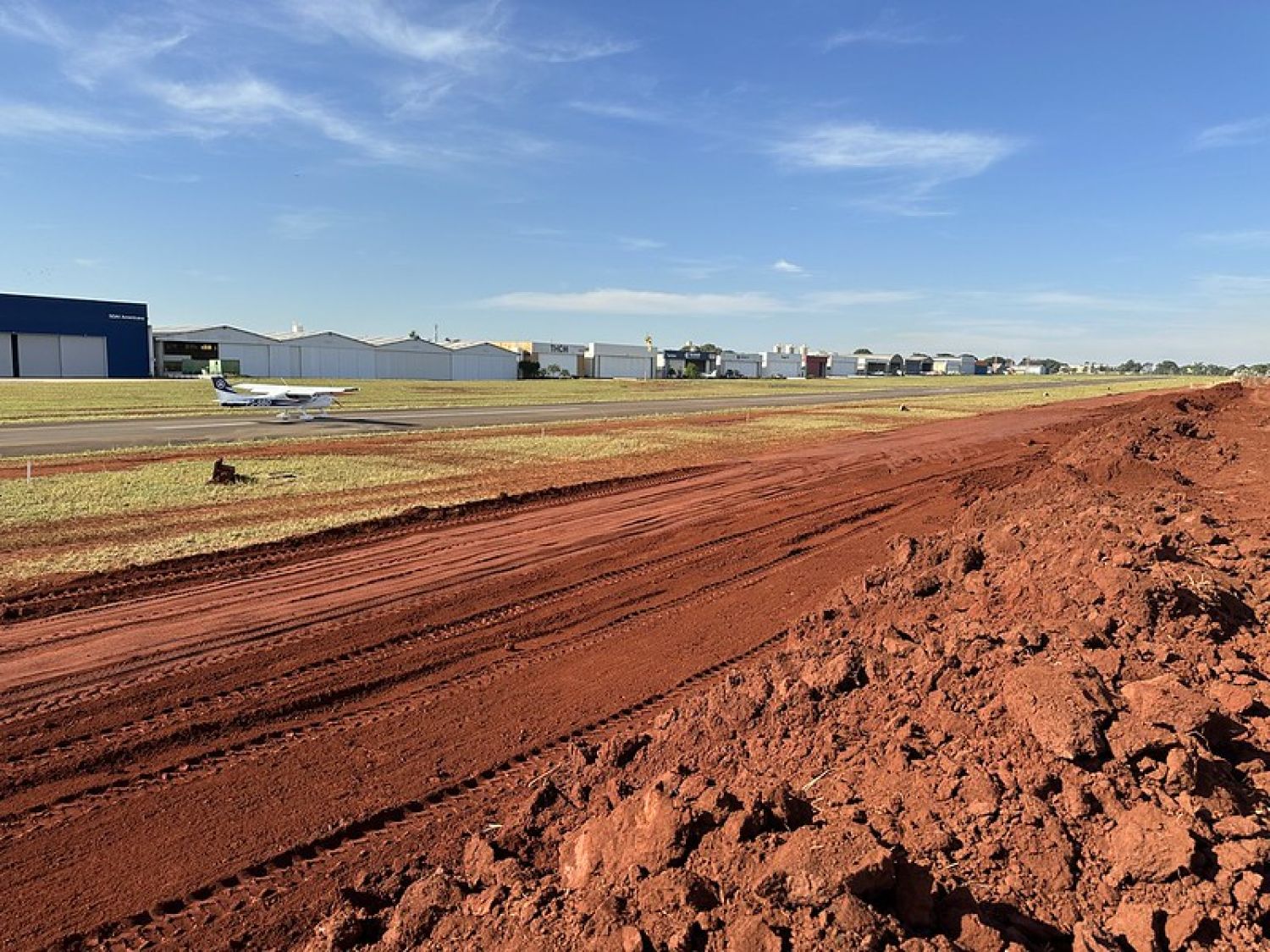 Aeroporto de Americana recebe obras de infraestrutura e modernização