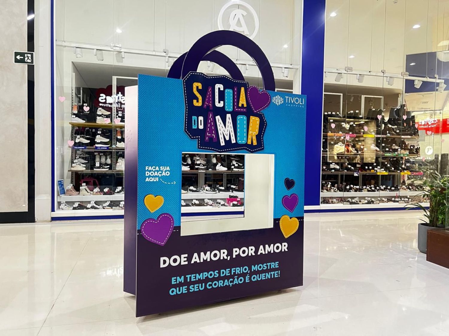“Sacola do Amor” volta ao Tivoli e já recebe doações para a Campanha do Agasalho 2026
