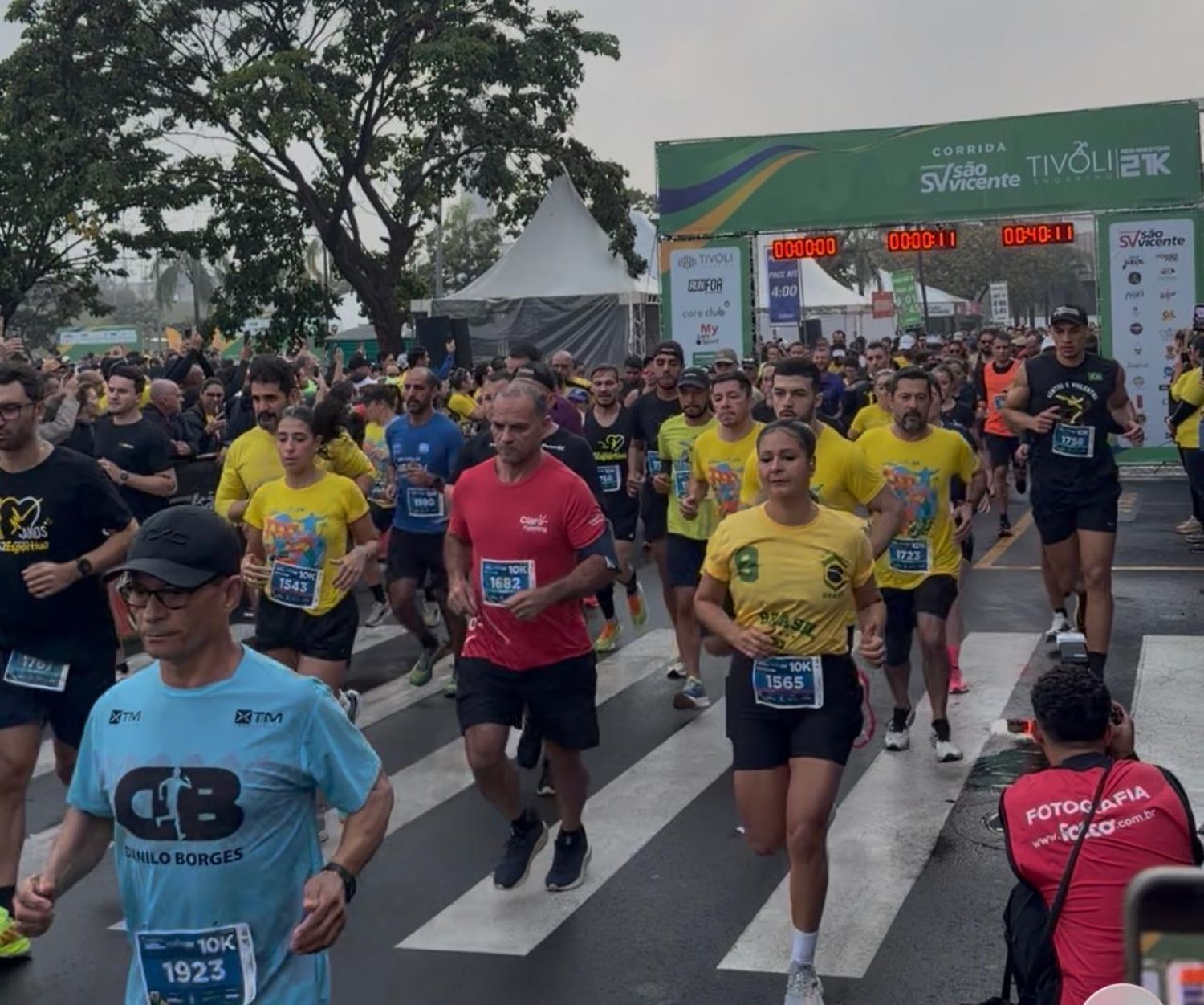 Corrida São Vicente Meia Maratona Tivoli Shopping atrai atletas de 103 cidades