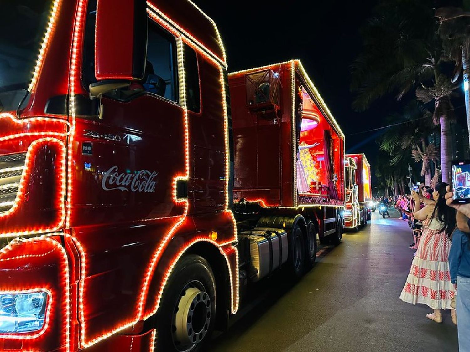 Definido o trajeto da Caravana de Natal da Coca-Cola em Americana